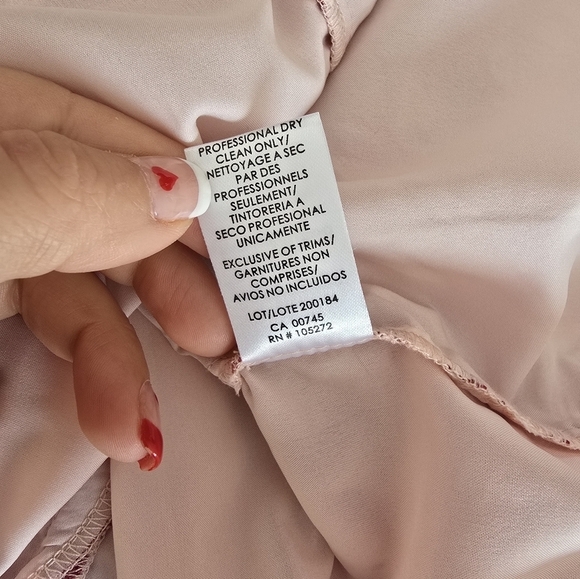 J S Collection Women's V-Neck Red Floral Dress Sz 10. - Picture 6 of 7